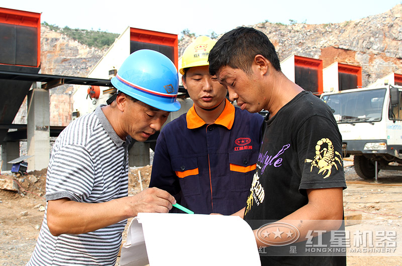 現場指導設備的安裝、調試